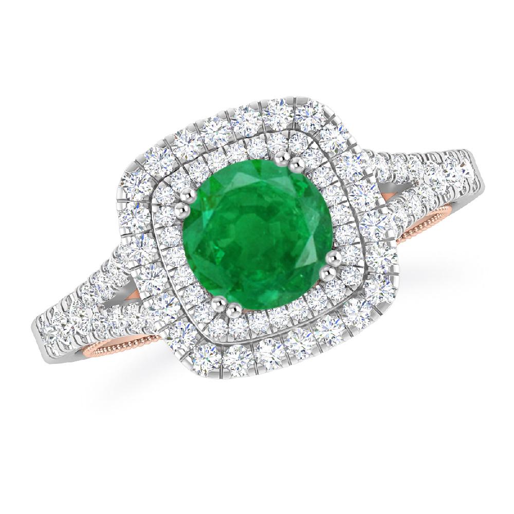 White Gold - Emerald