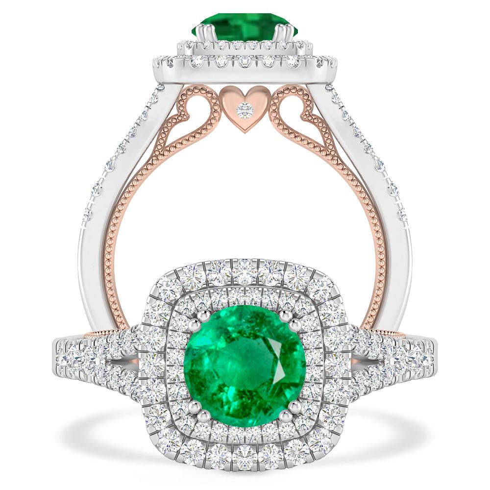 White Gold - Emerald