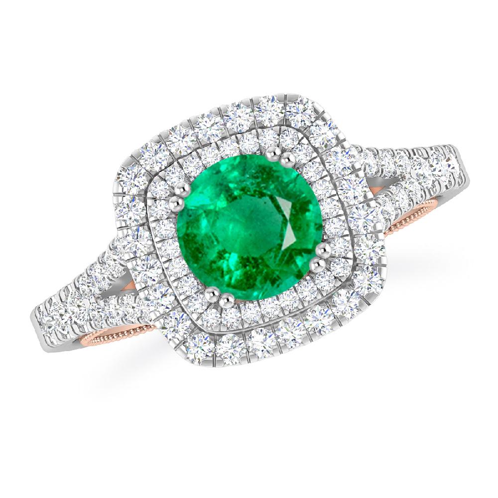 White Gold - Emerald