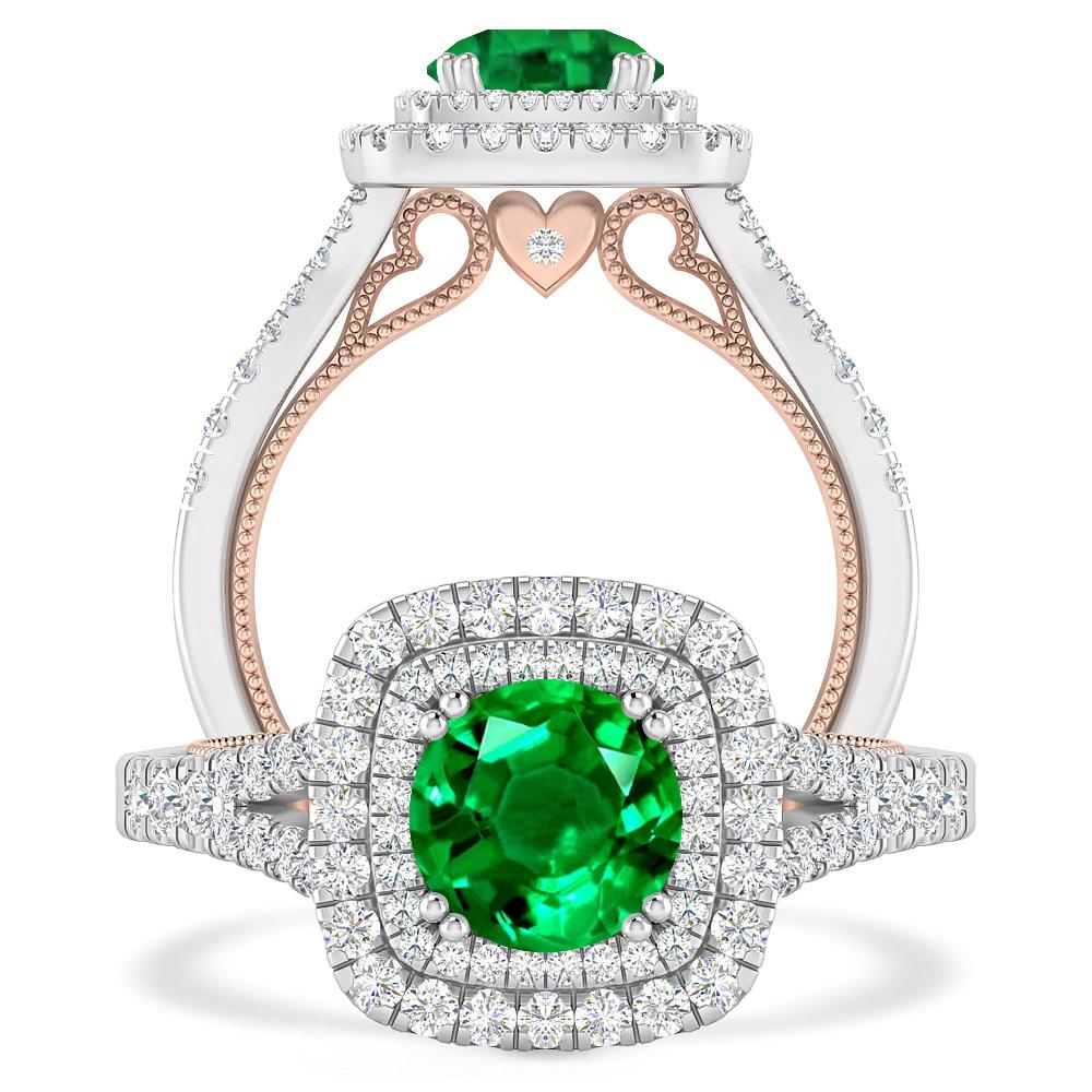 White Gold - Emerald