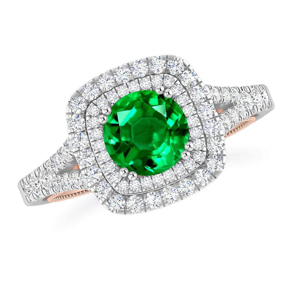 White Gold - Emerald