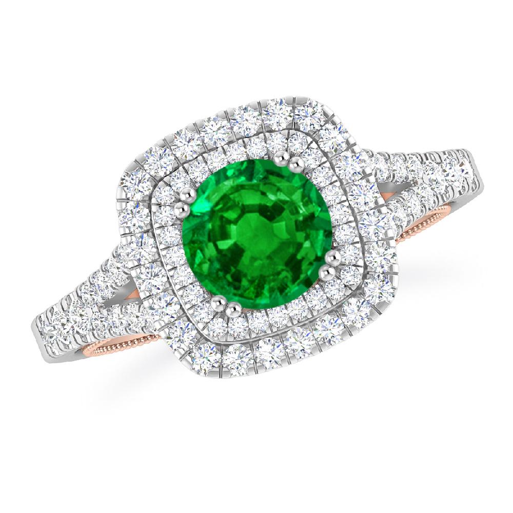 White Gold - Emerald