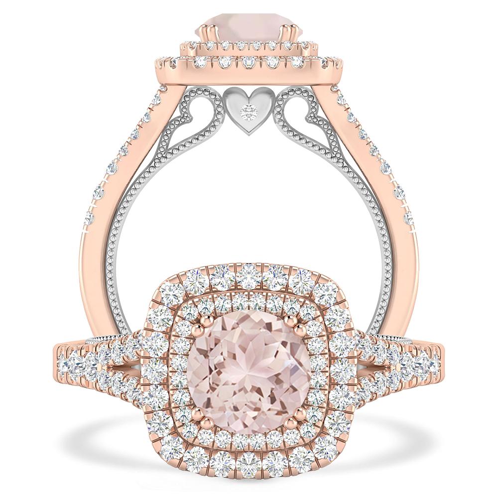 Rose Gold - Morganite