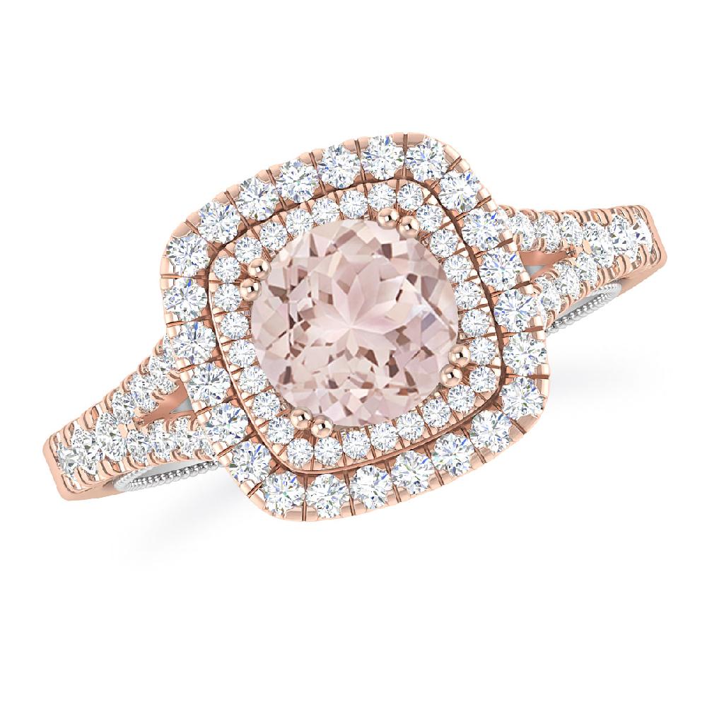 Rose Gold - Morganite