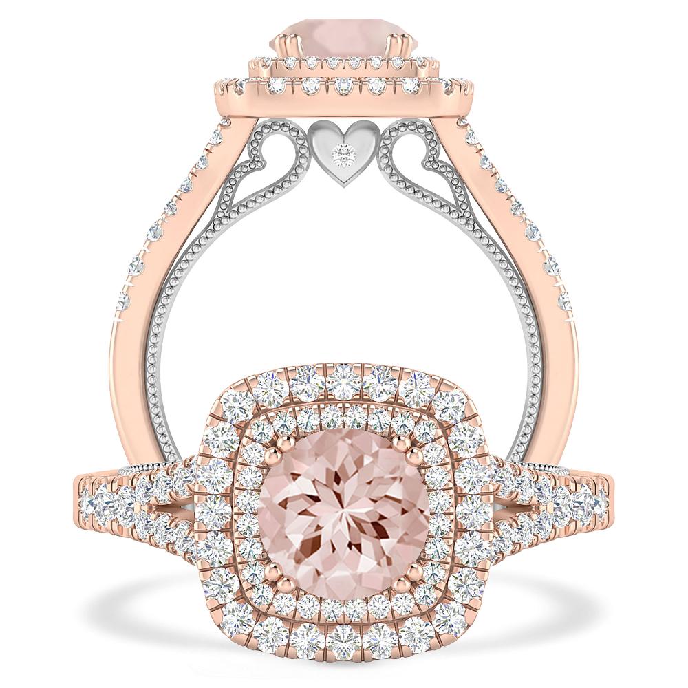 Rose Gold - Morganite