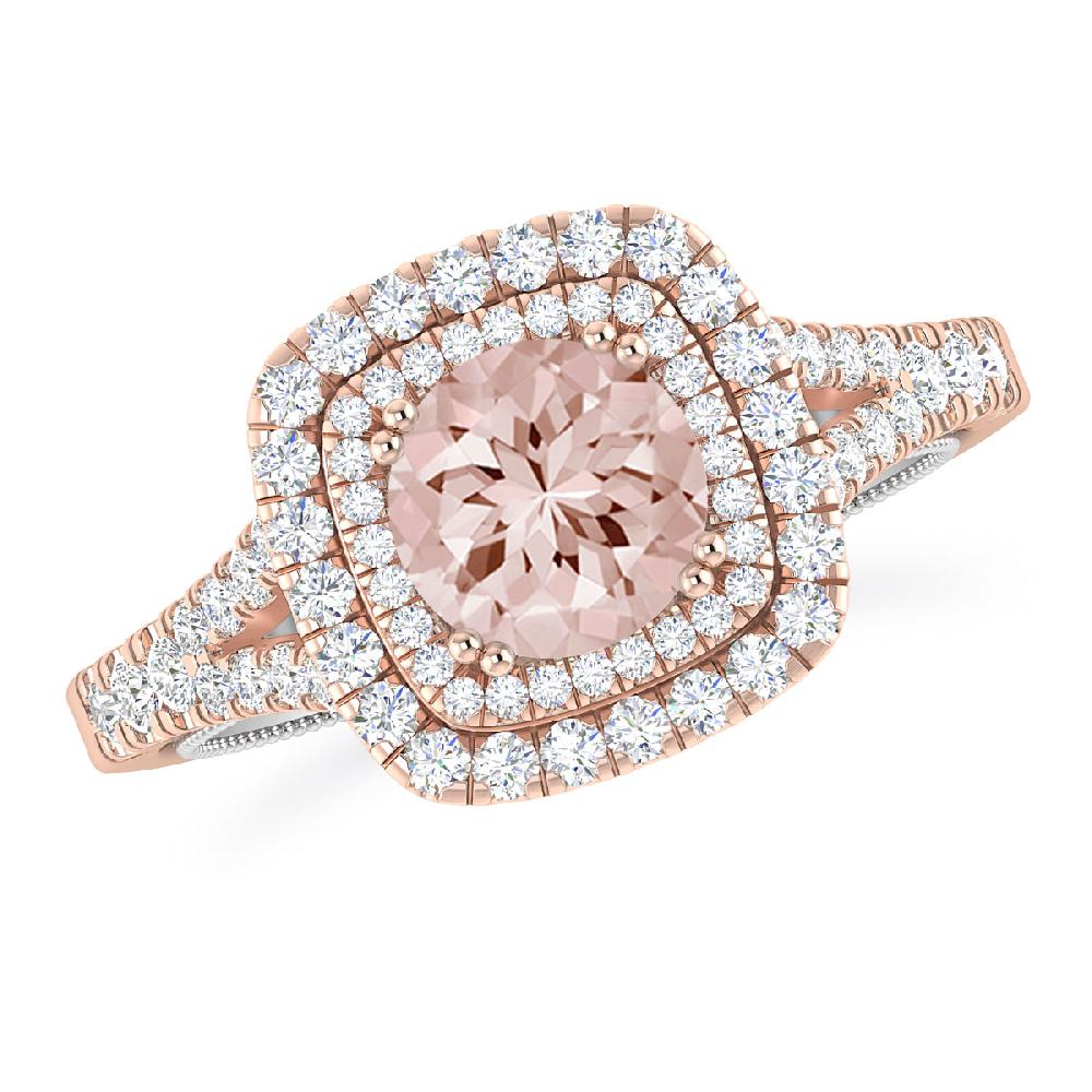 Rose Gold - Morganite