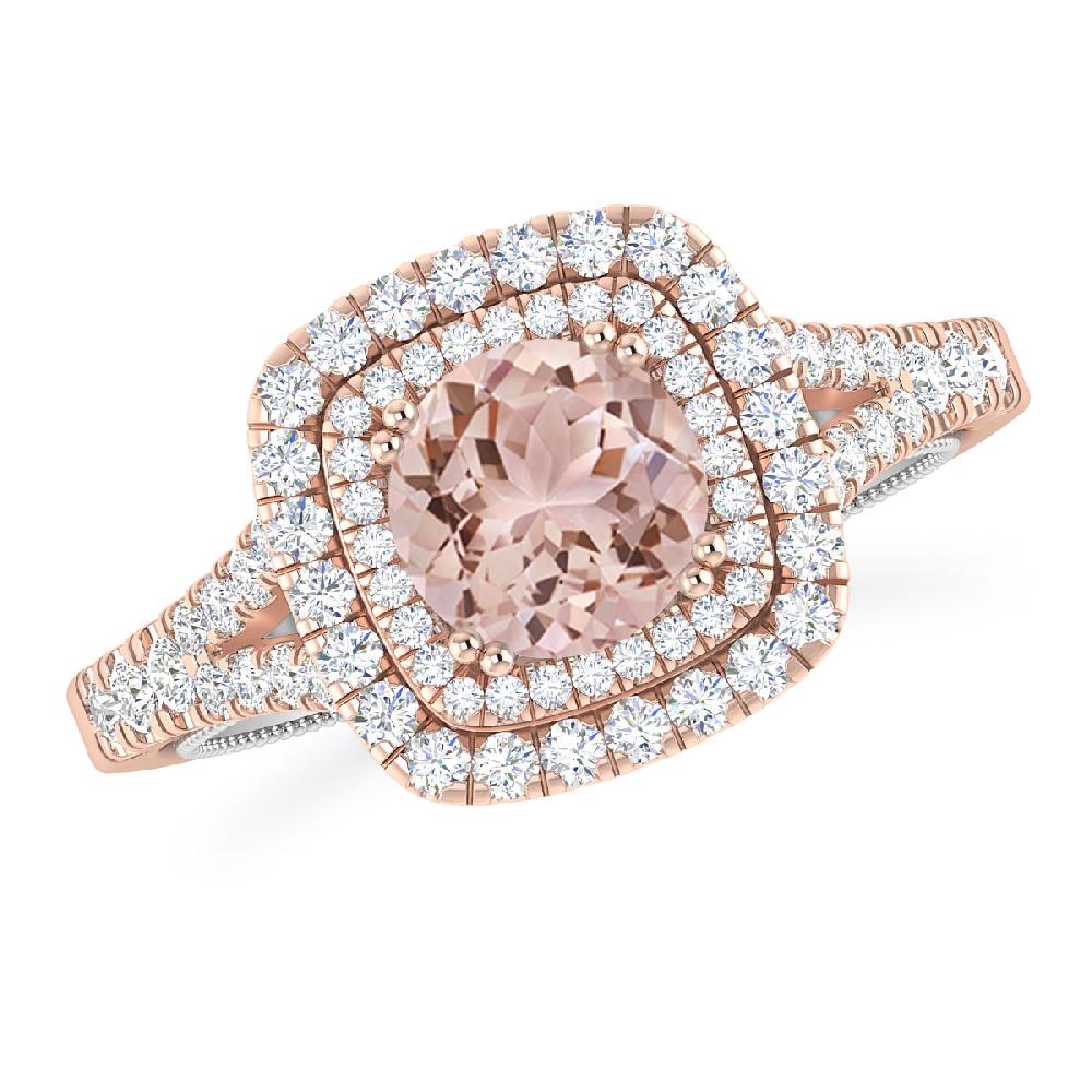 Rose Gold - Morganite