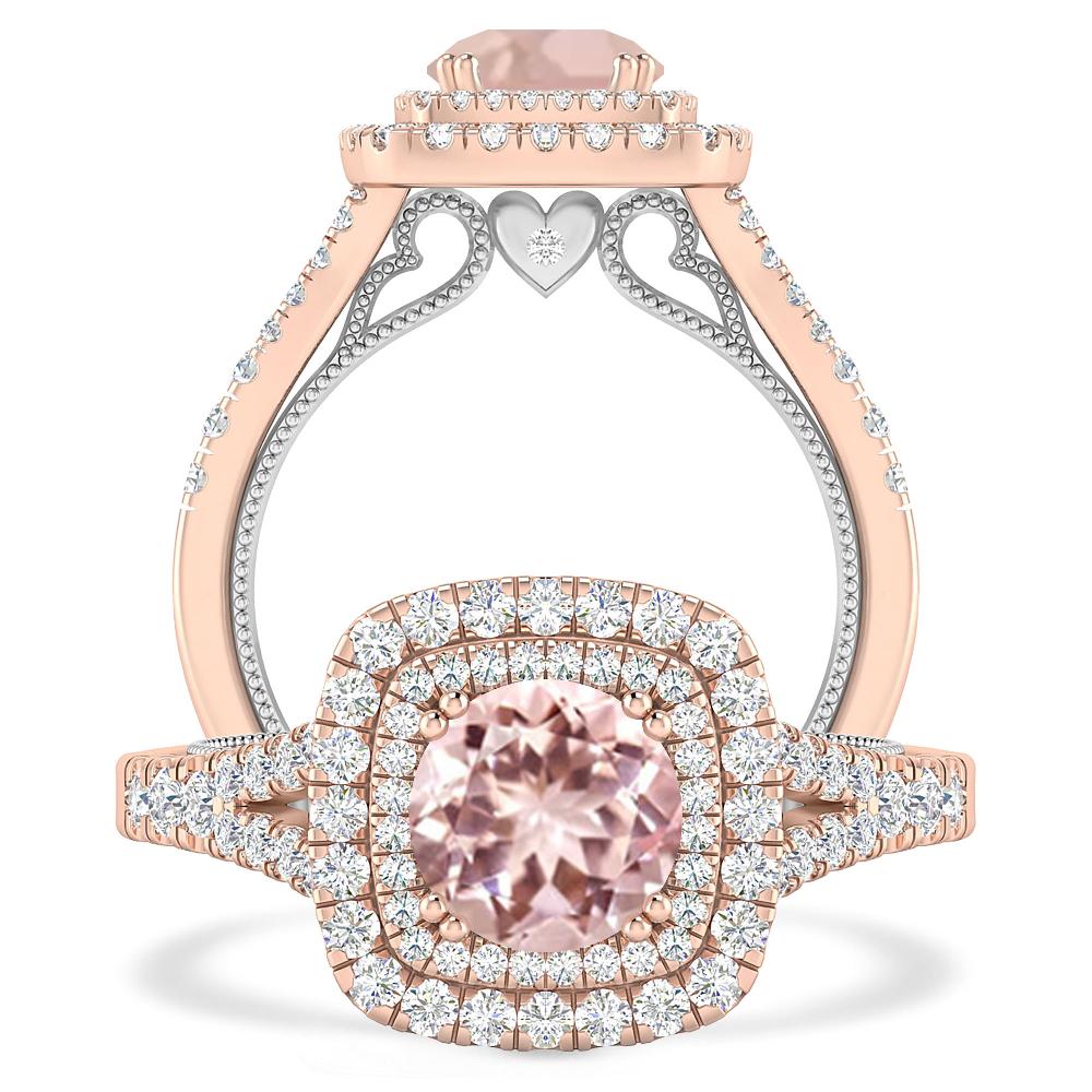 Rose Gold - Morganite