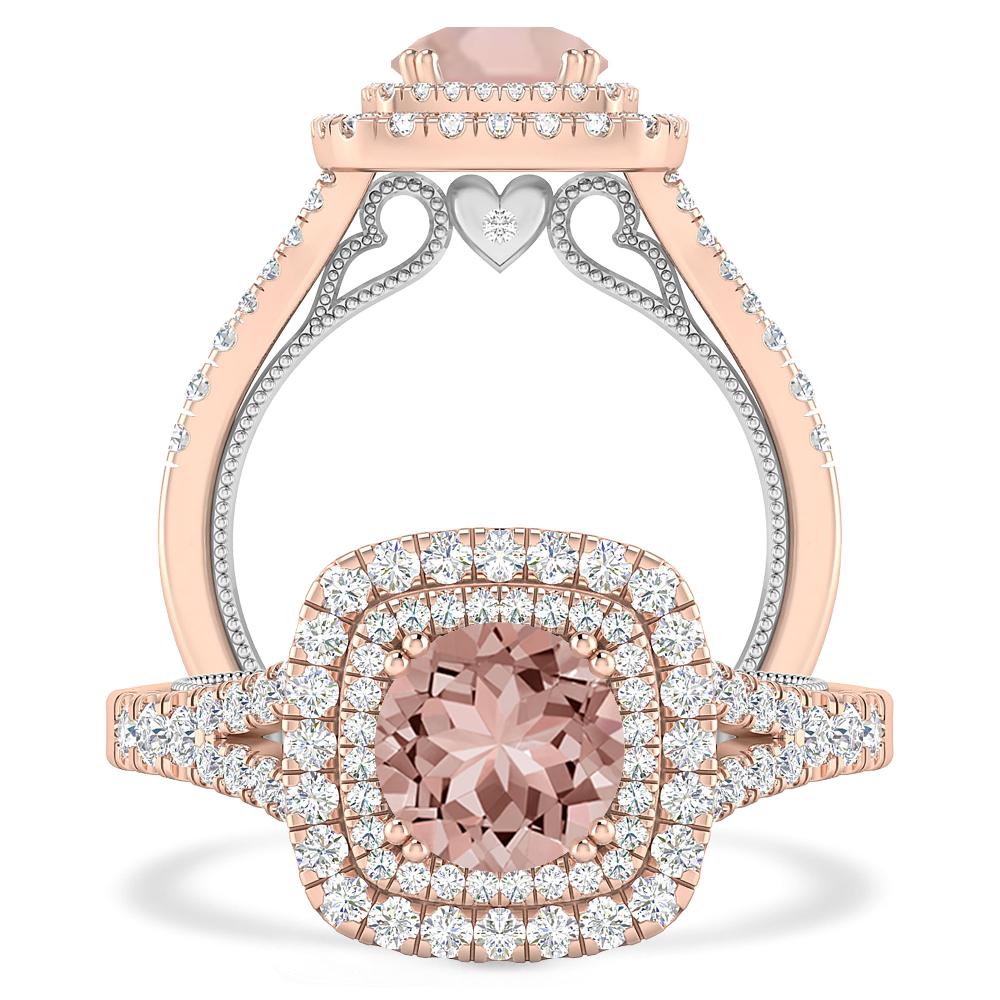 Rose Gold - Morganite