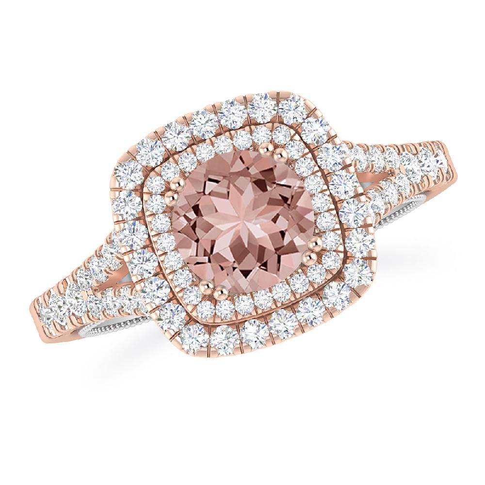 Rose Gold - Morganite