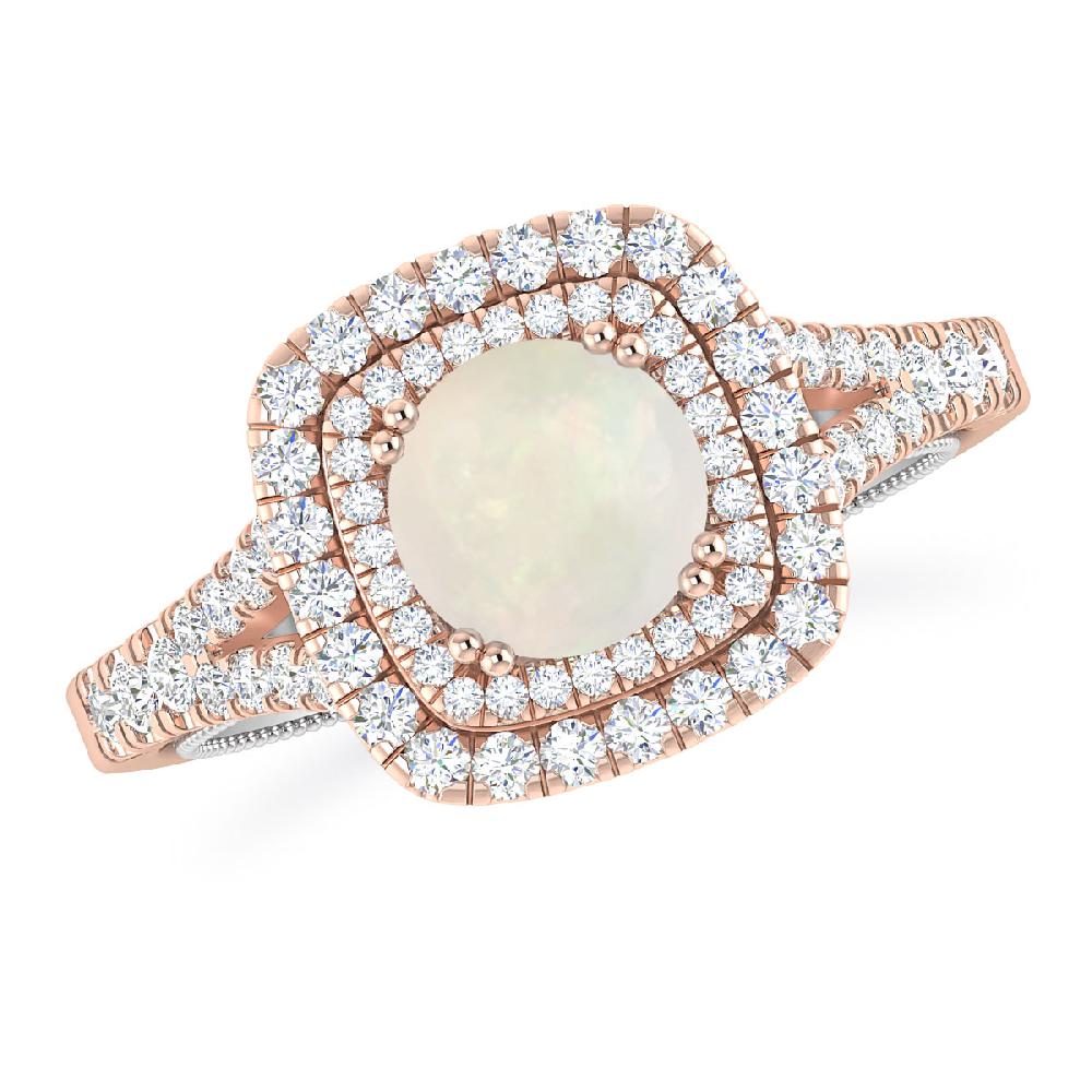 Rose Gold - Opal