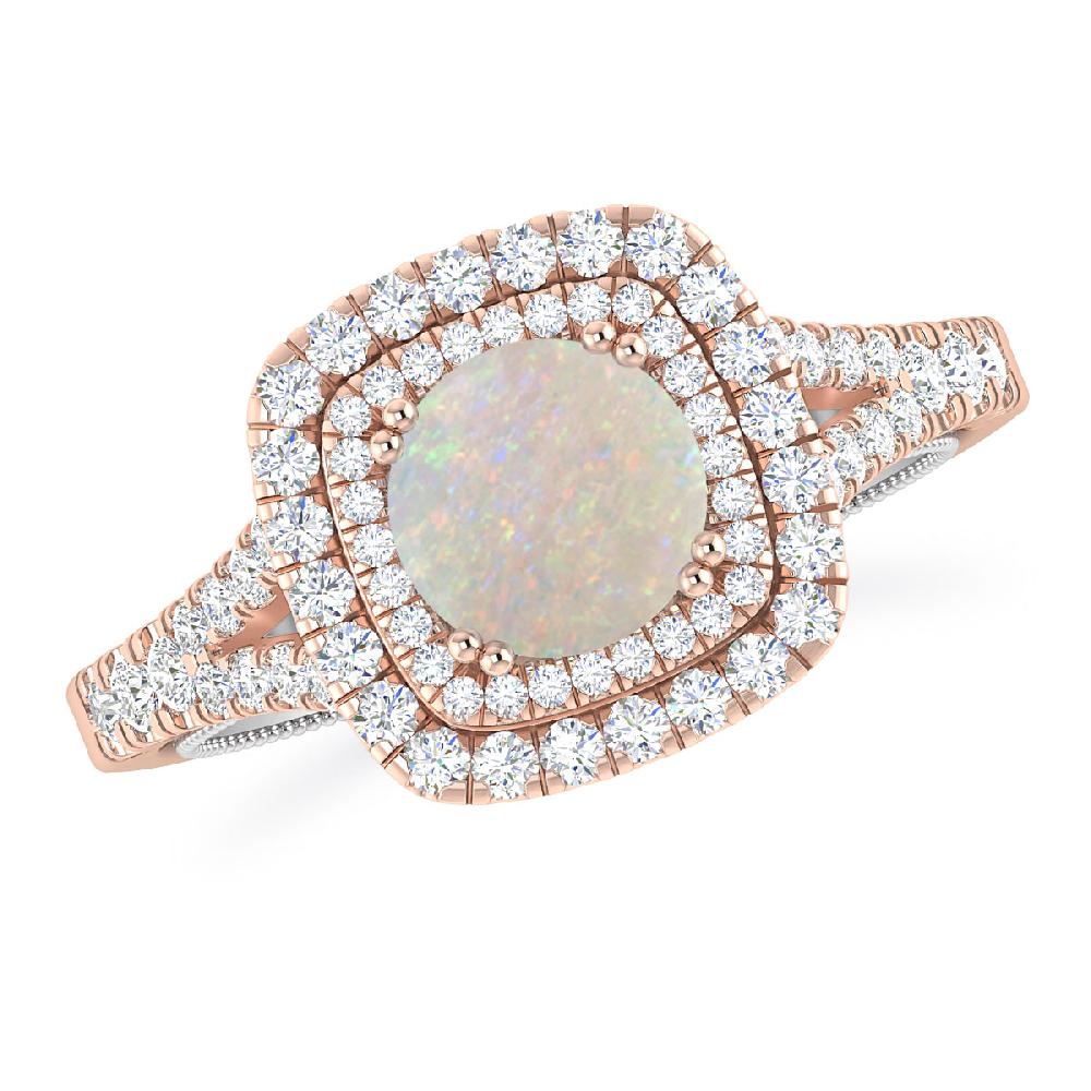 Rose Gold - Opal