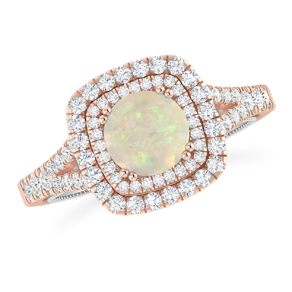 Rose Gold - Opal