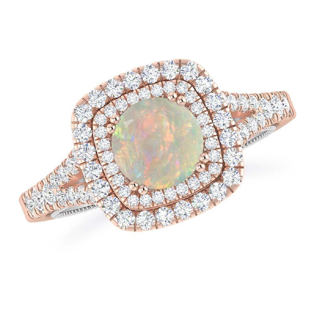 Rose Gold - Opal