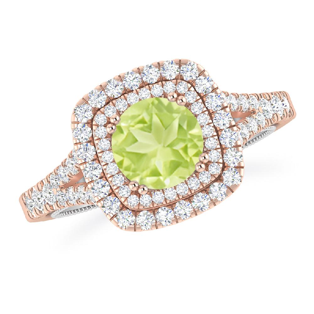 Rose Gold - Peridot