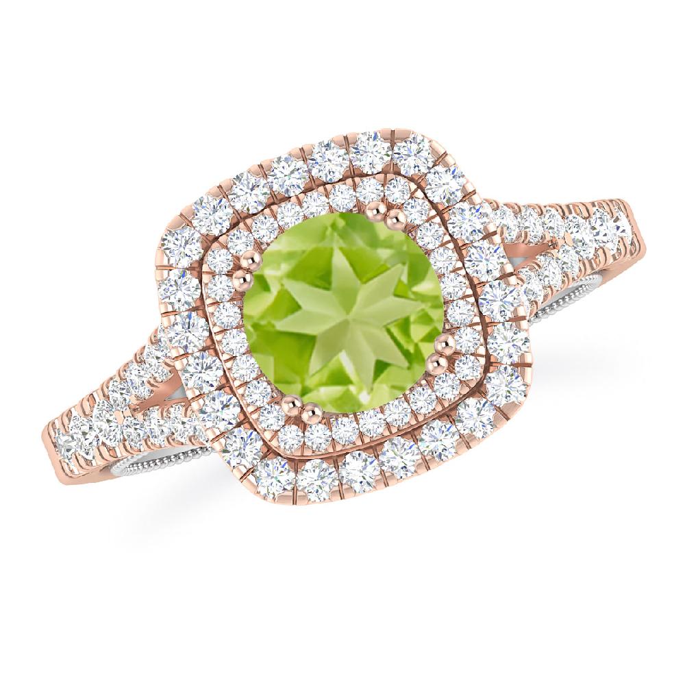 Rose Gold - Peridot