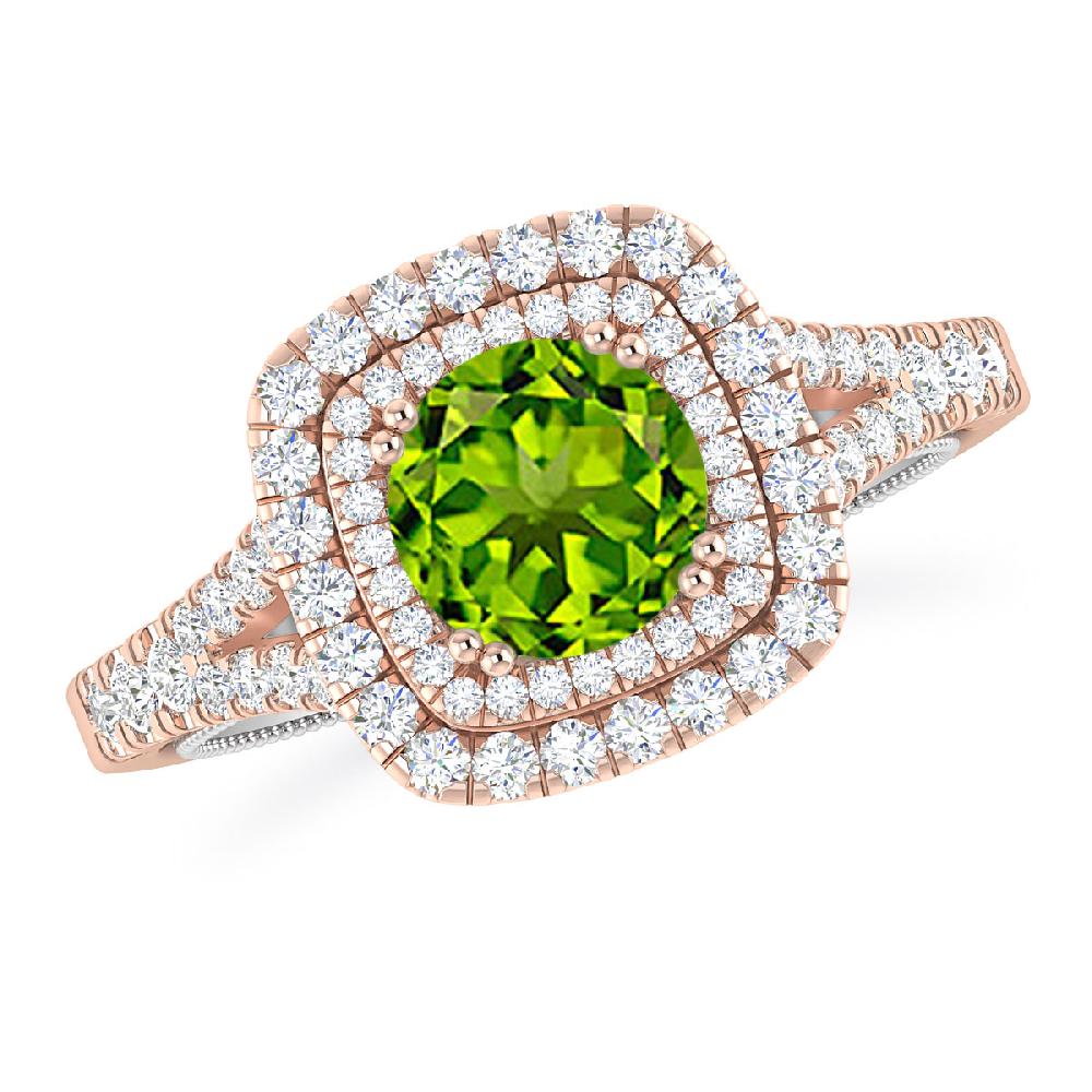 Rose Gold - Peridot