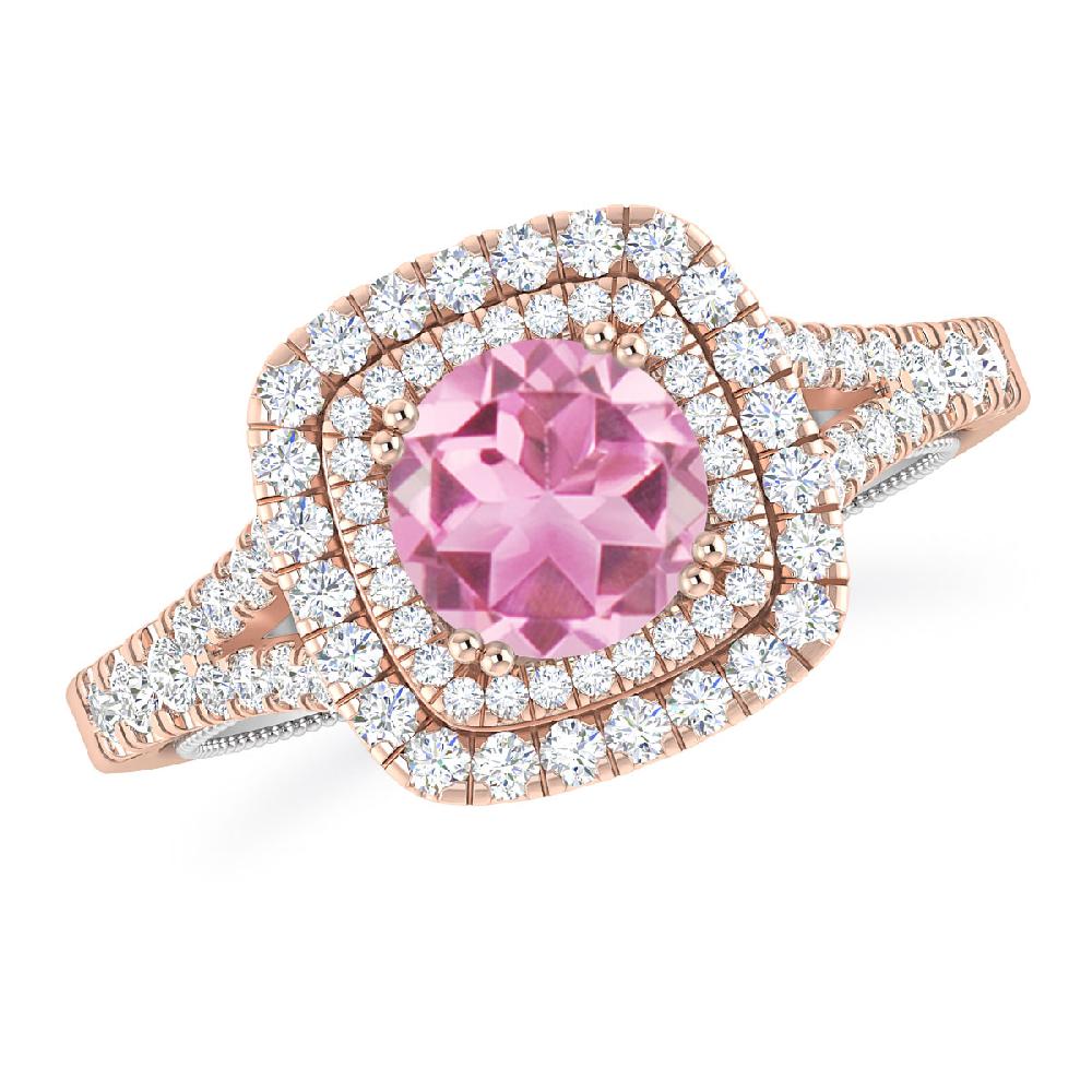 Rose Gold - Pink Tourmaline