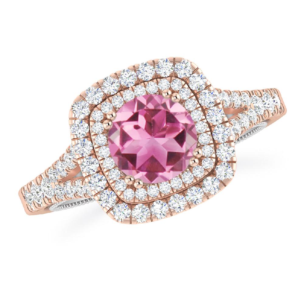 Rose Gold - Pink Tourmaline