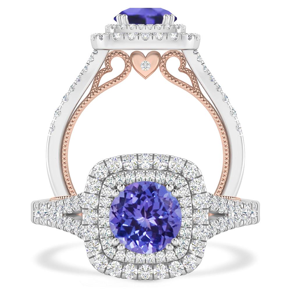 White Gold - Tanzanite