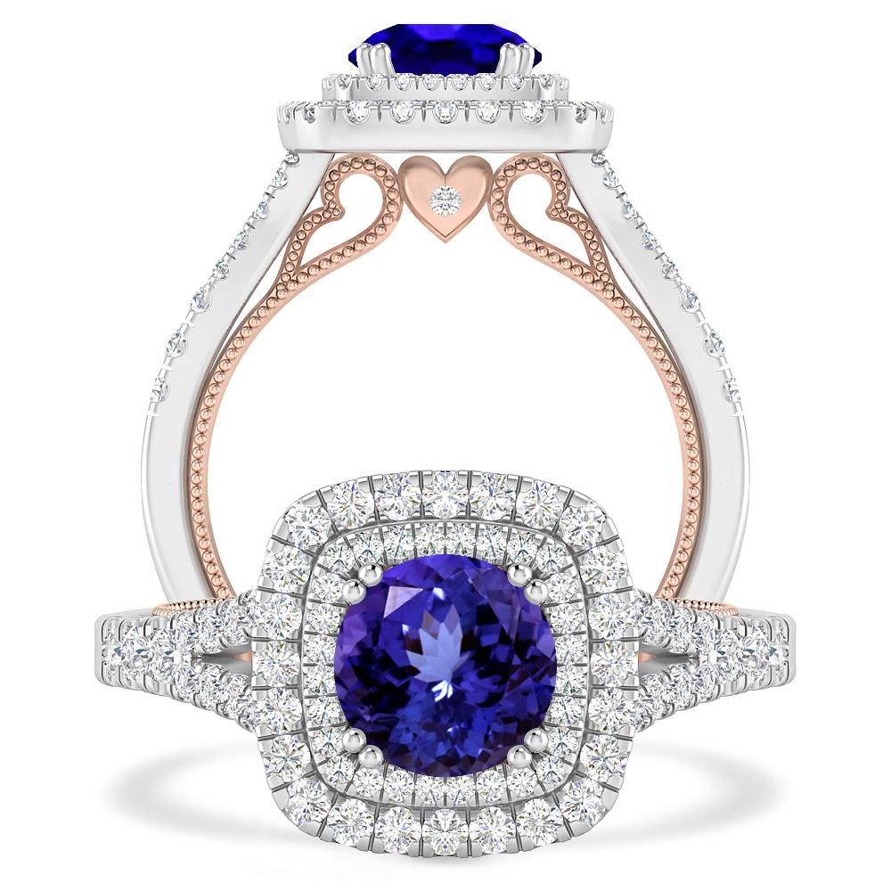 White Gold - Tanzanite