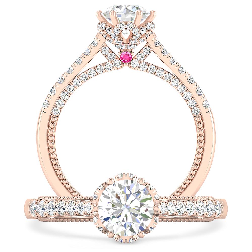 Rose Gold - Diamond