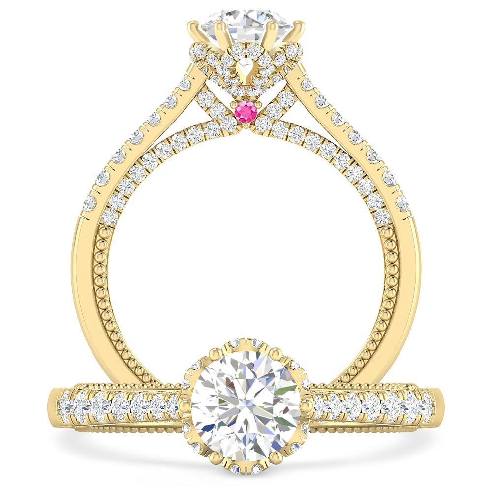 Yellow Gold - Diamond