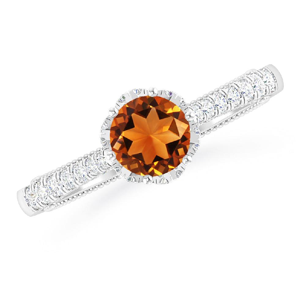 White Gold - Citrine