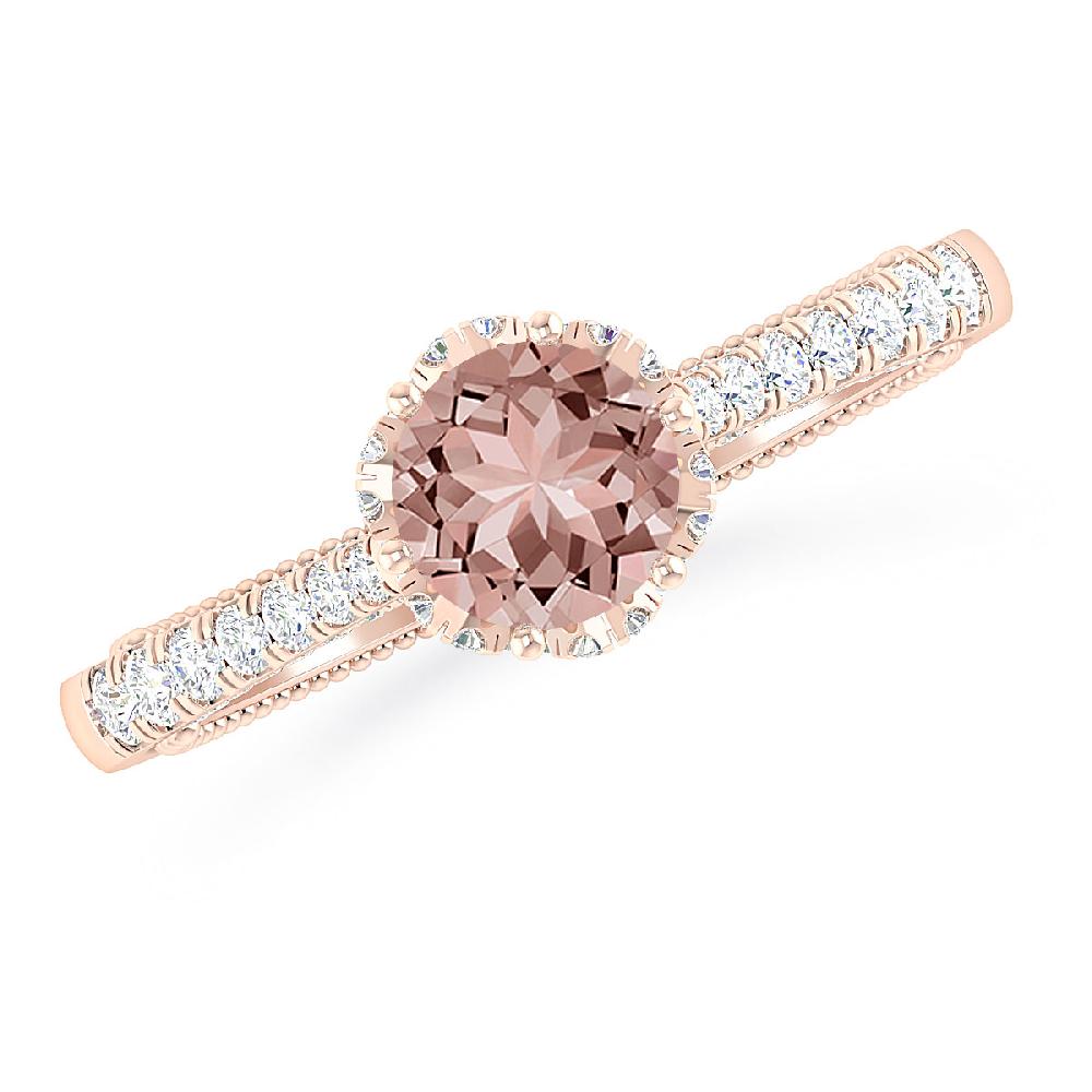 Rose Gold - Morganite