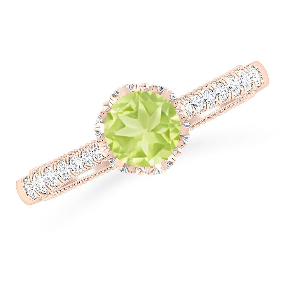 Rose Gold - Peridot