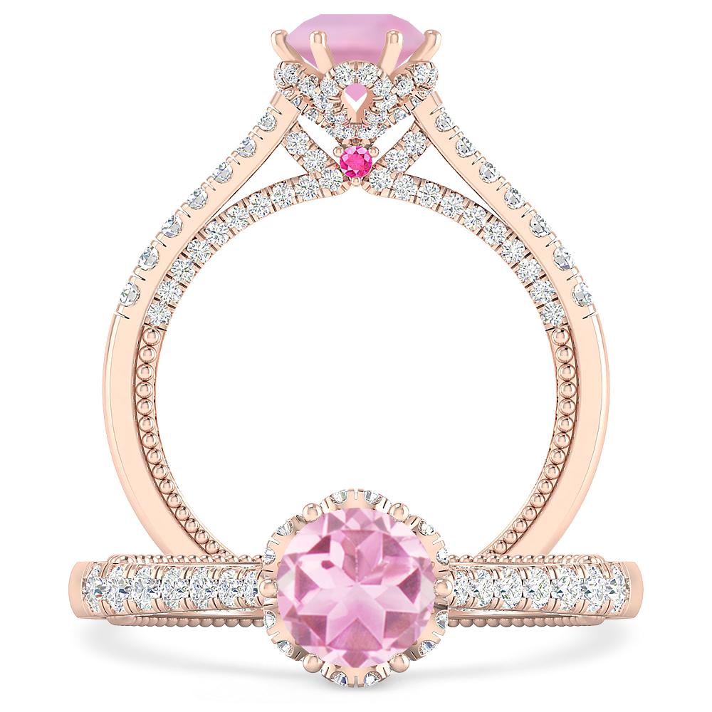 Rose Gold - Pink Tourmaline