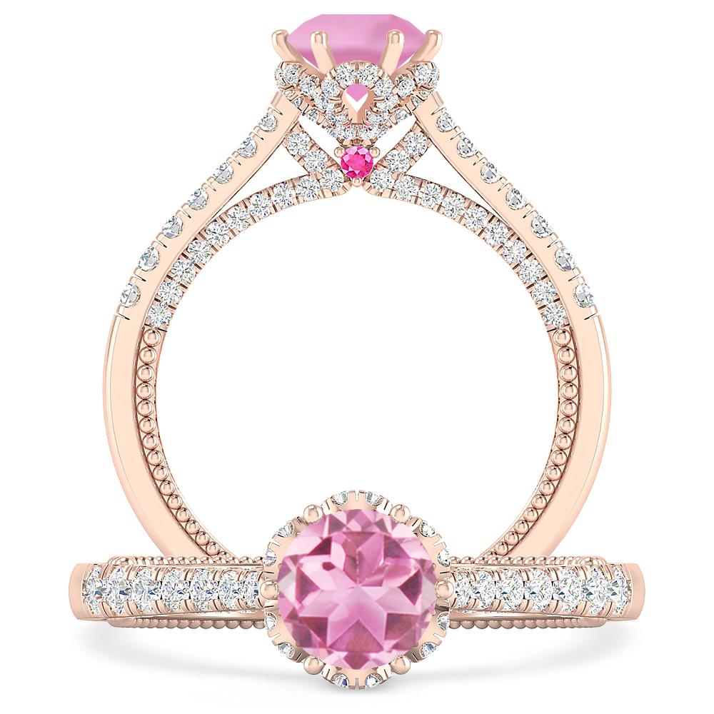 Rose Gold - Pink Tourmaline