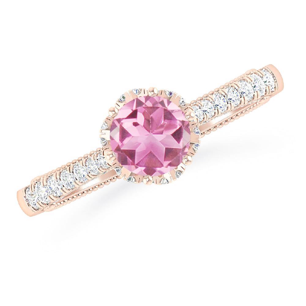 Rose Gold - Pink Tourmaline