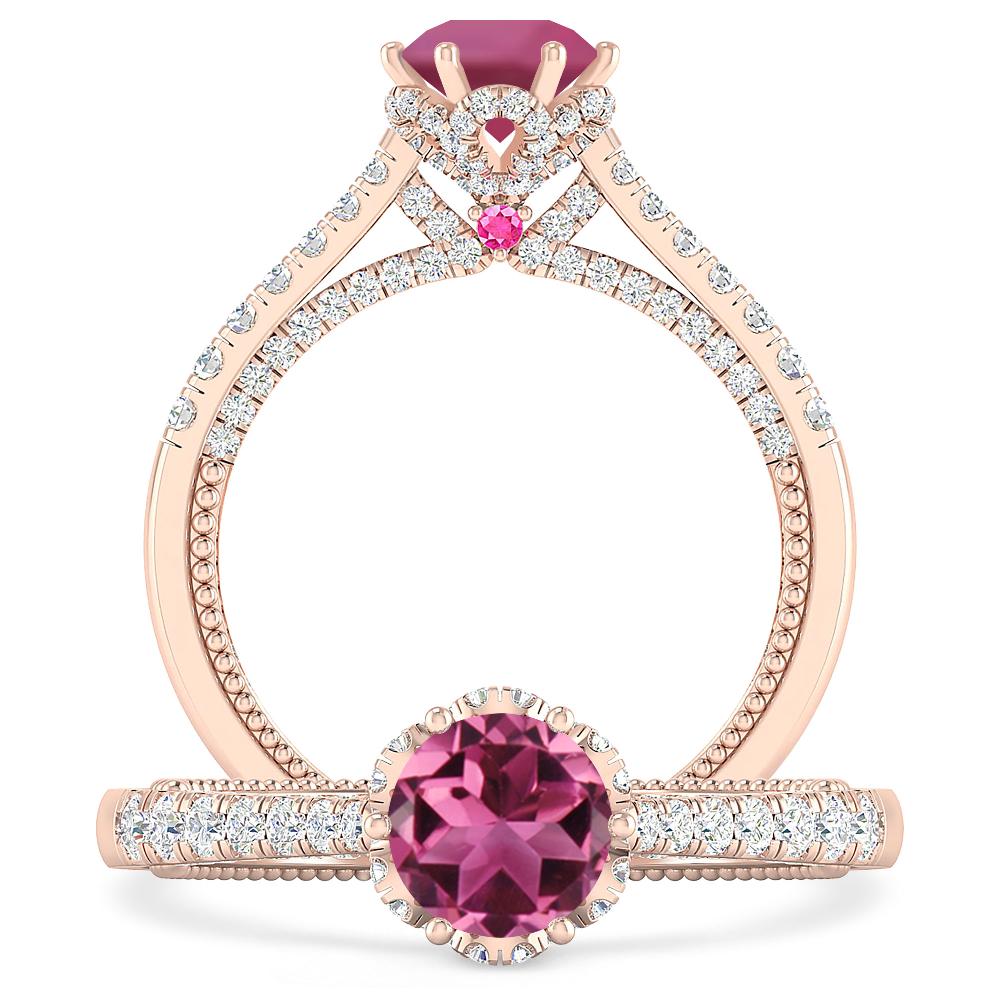 Rose Gold - Pink Tourmaline