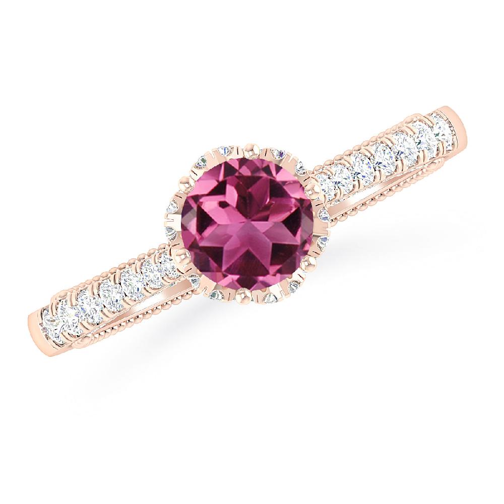 Rose Gold - Pink Tourmaline