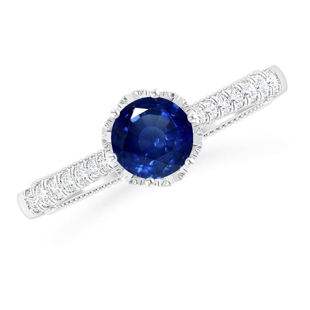 White Gold - Sapphire