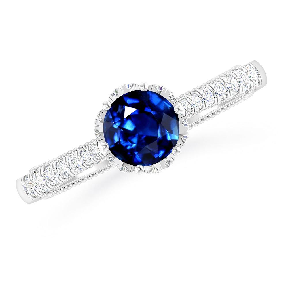 White Gold - Sapphire