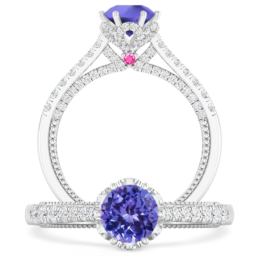 White Gold - Tanzanite