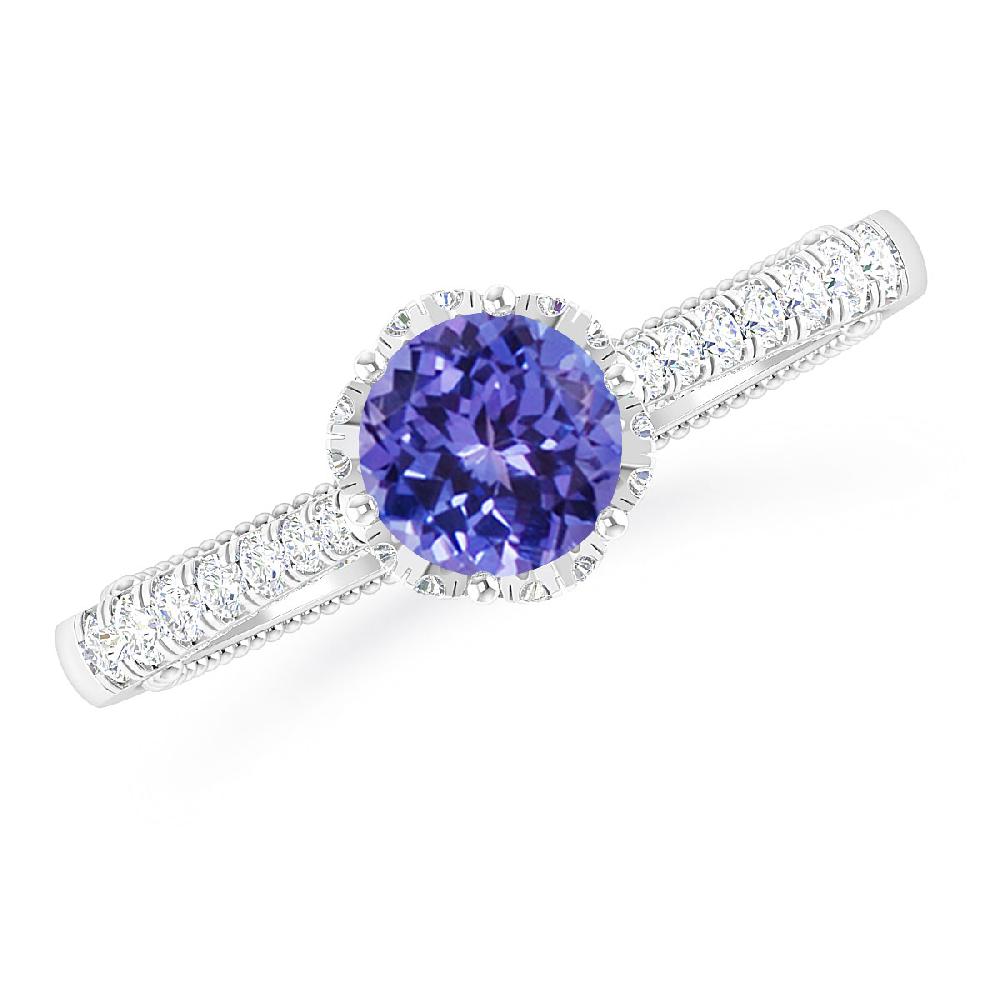 White Gold - Tanzanite