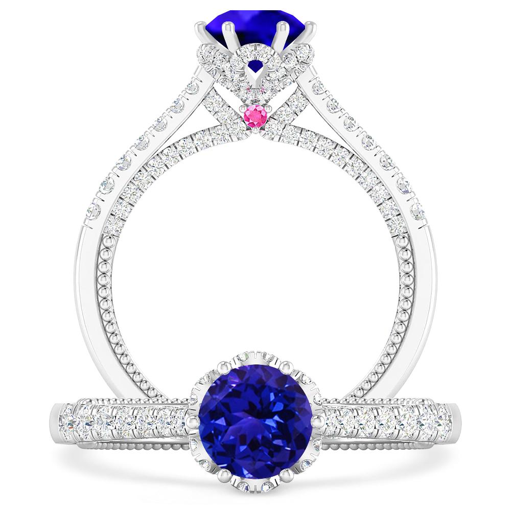 White Gold - Tanzanite