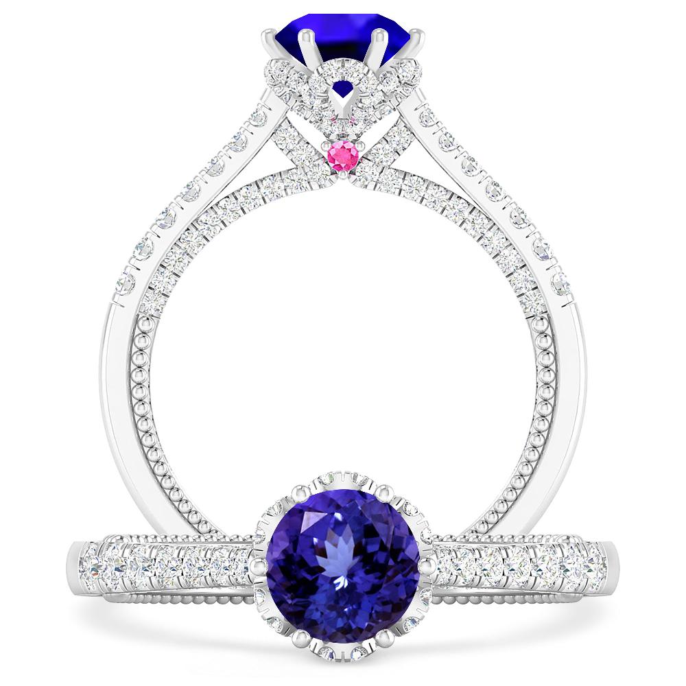 White Gold - Tanzanite