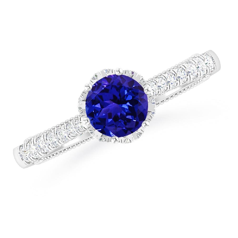 White Gold - Tanzanite