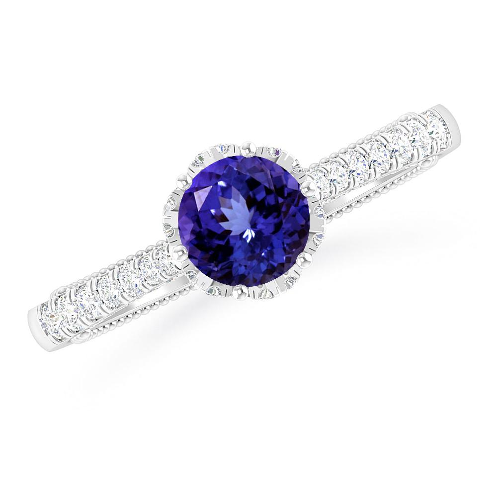 White Gold - Tanzanite