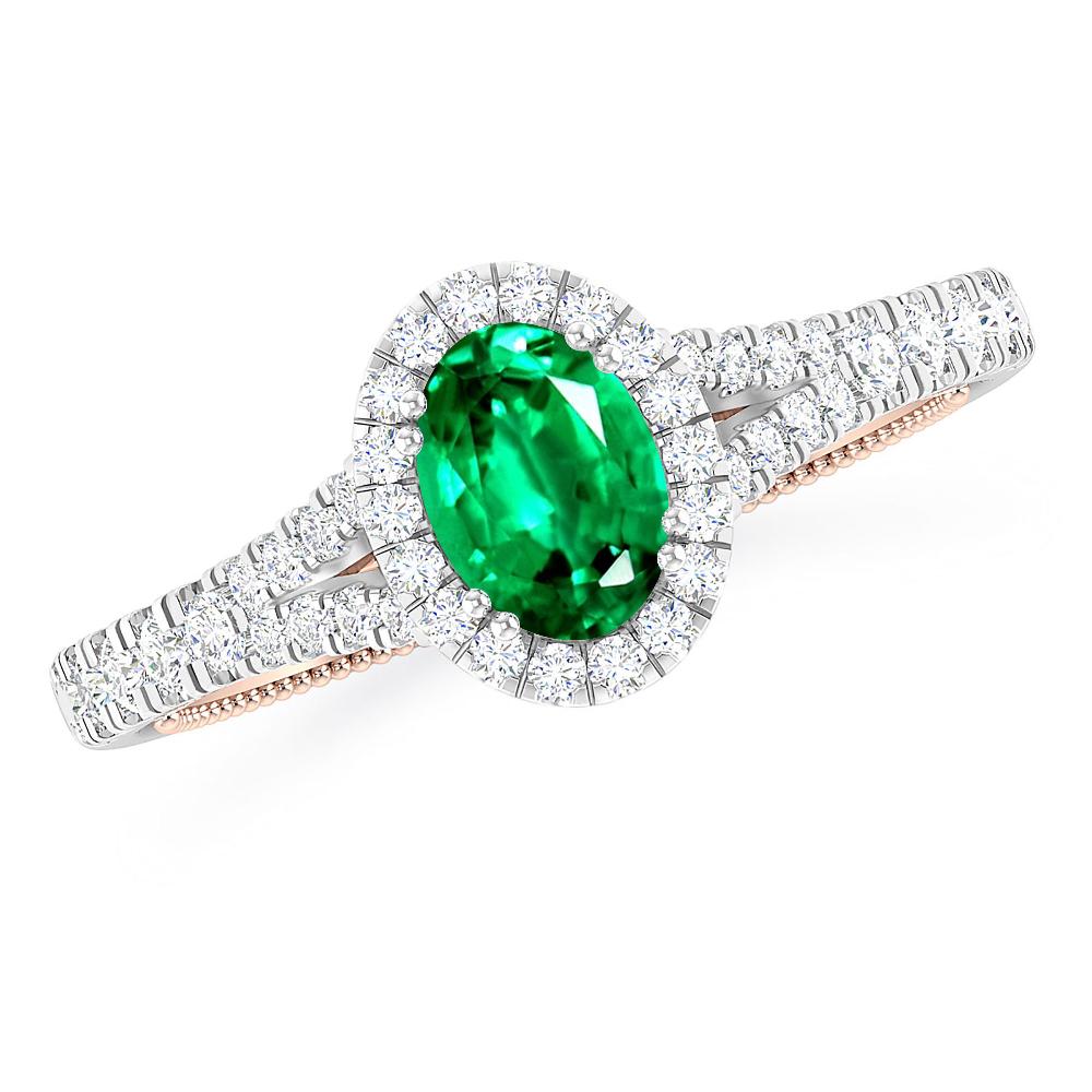 White Gold - Emerald