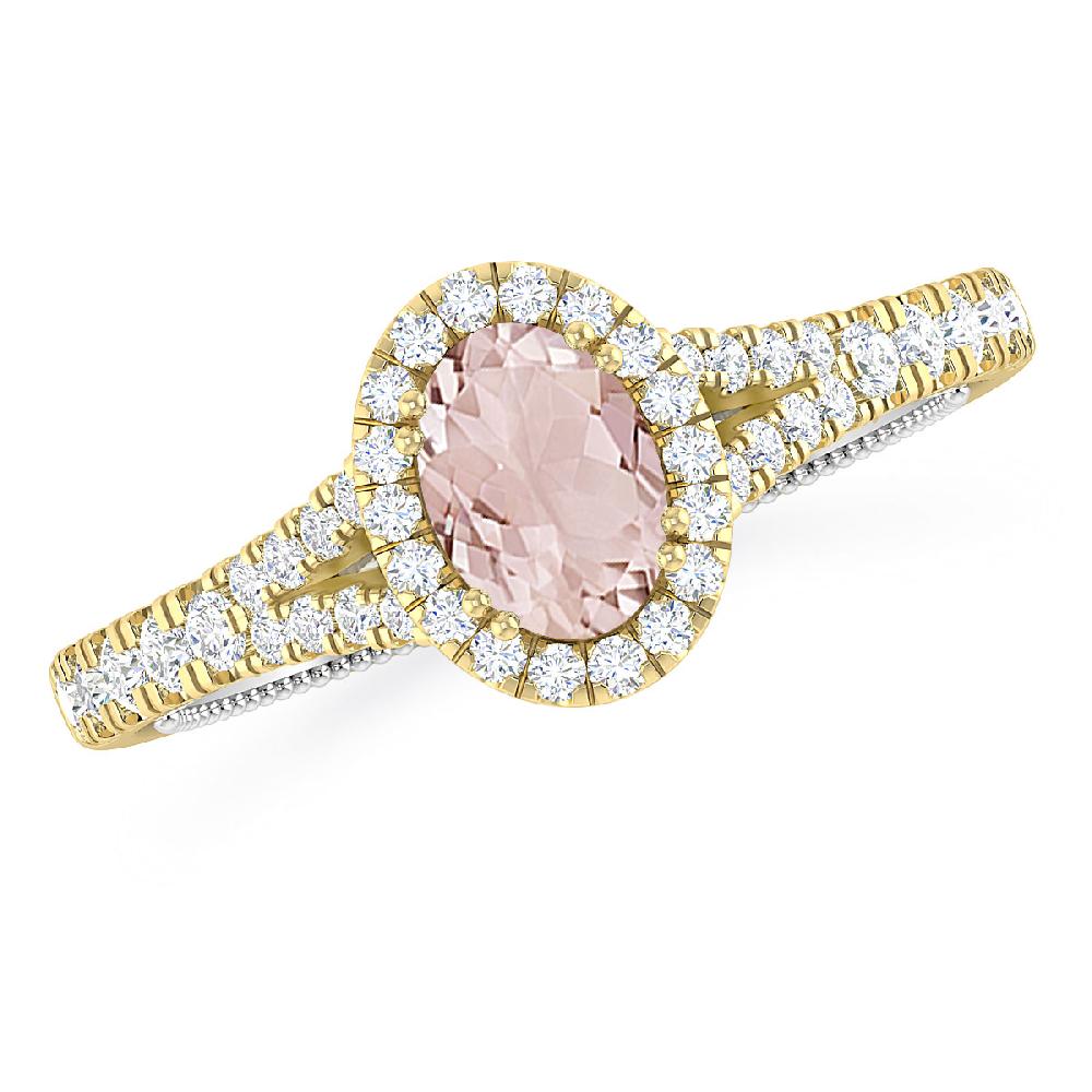 Yellow Gold - Morganite