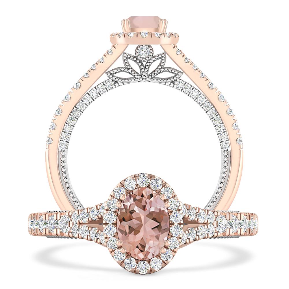 Rose Gold - Morganite