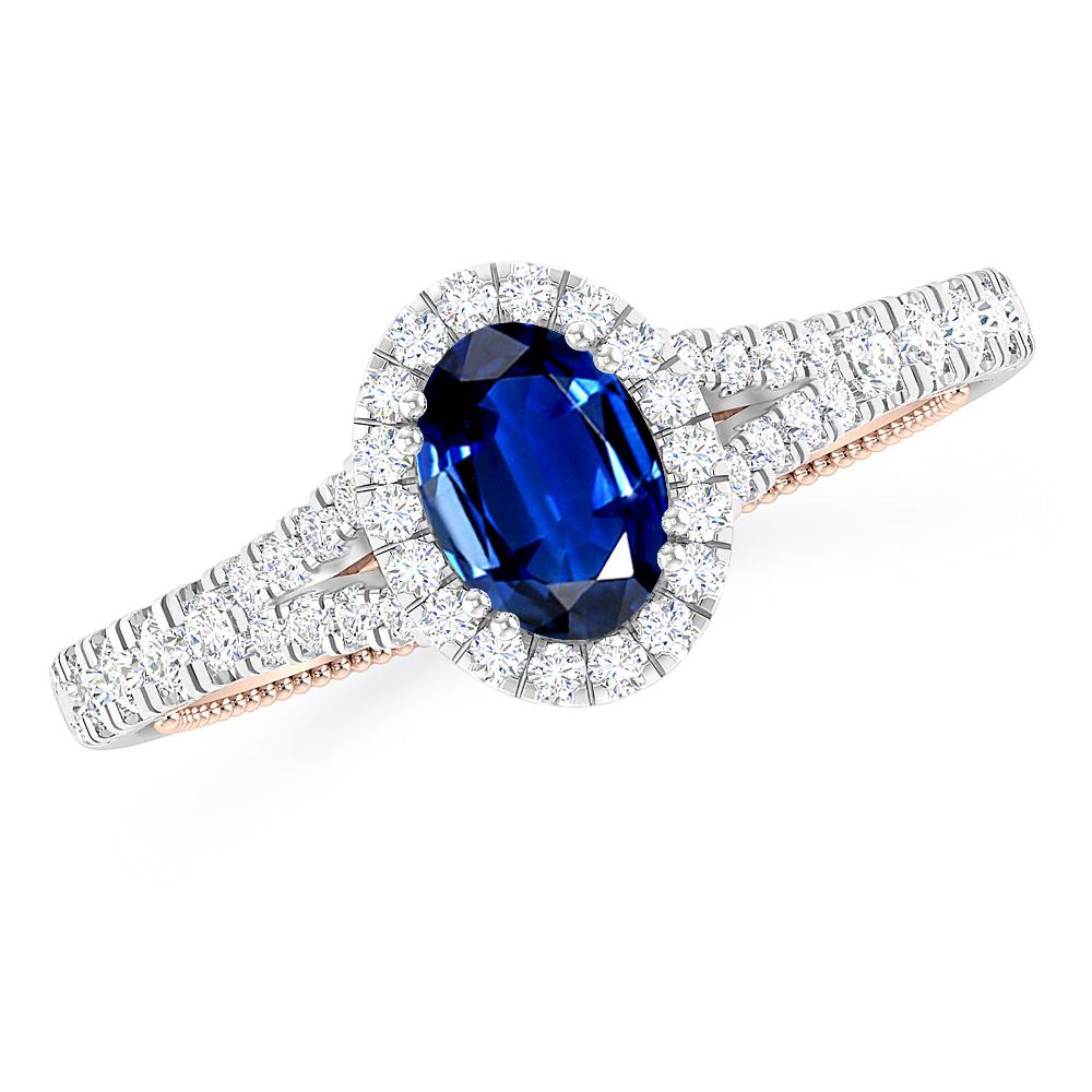 White Gold - Sapphire