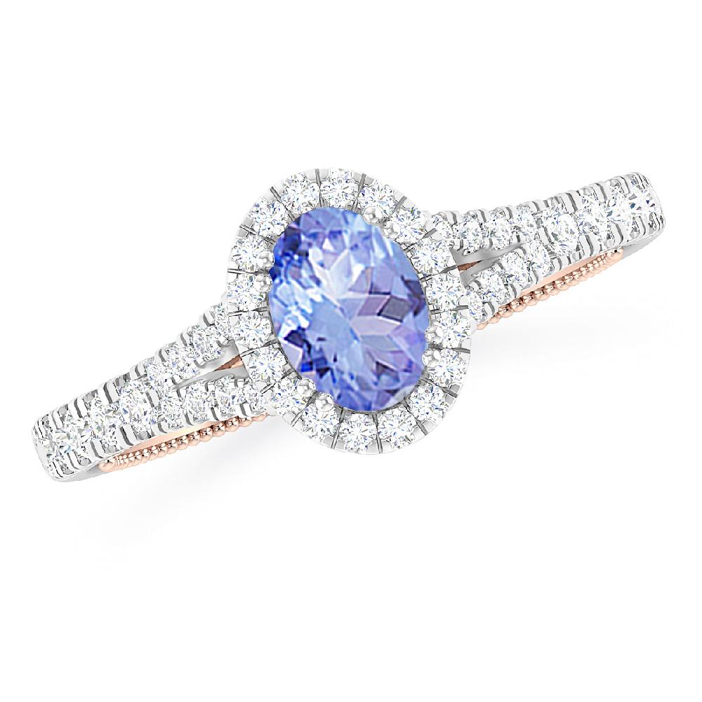 White Gold - Tanzanite