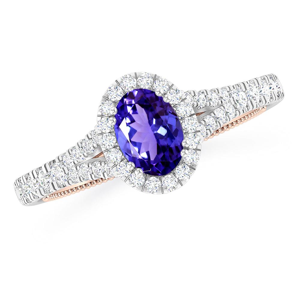 White Gold - Tanzanite