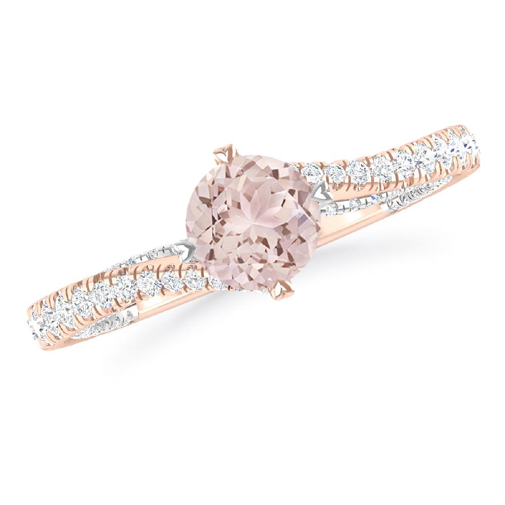 Rose Gold - Morganite